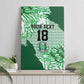 Custom Nigeria Fooball Canvas Wall Art Super Eagles National Pride