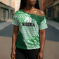 Custom Nigeria Fooball Cross Shoulder Shirt Super Eagles National Pride