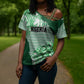 Custom Nigeria Fooball Cross Shoulder Shirt Super Eagles National Pride