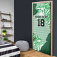 Custom Nigeria Fooball Door Cover Super Eagles National Pride