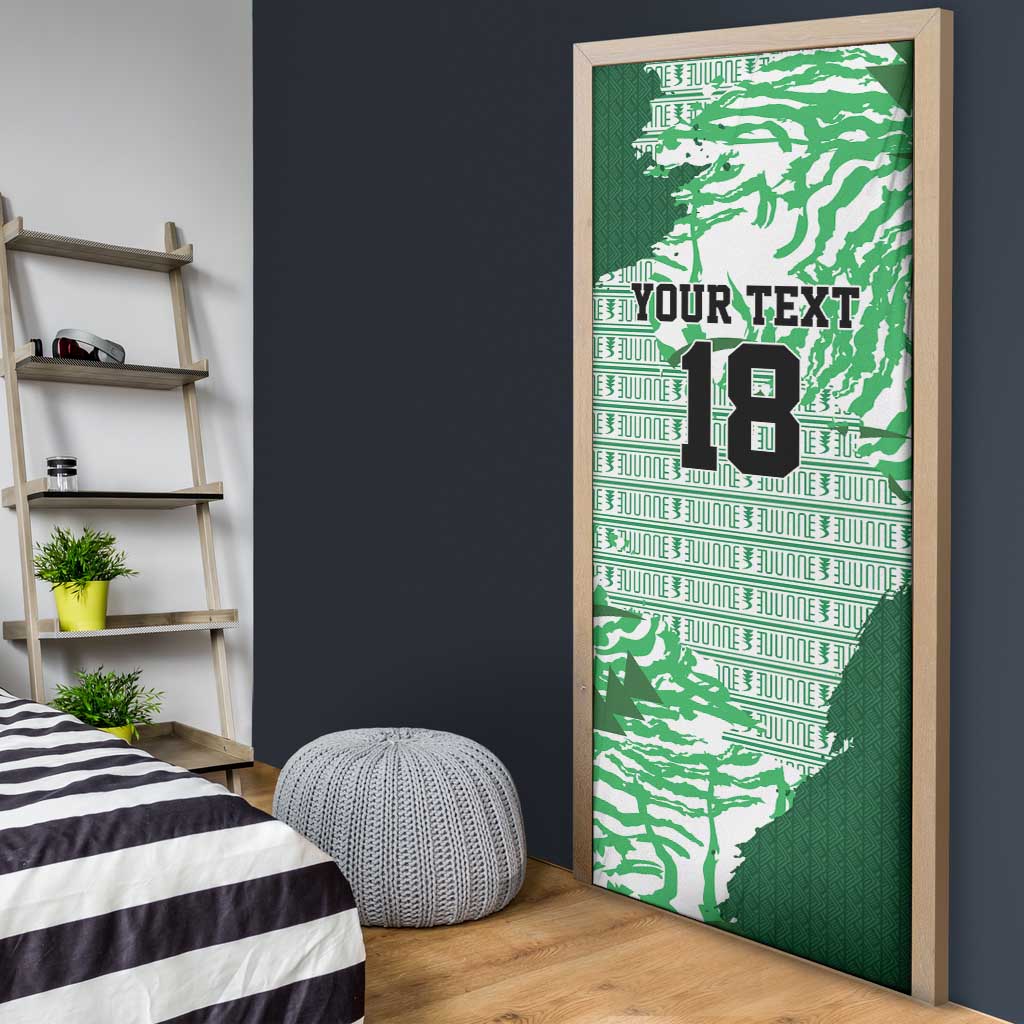 Custom Nigeria Fooball Door Cover Super Eagles National Pride