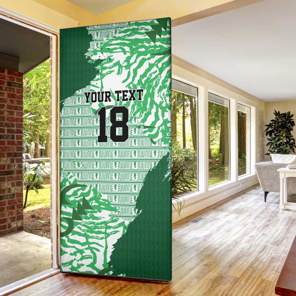 Custom Nigeria Fooball Door Cover Super Eagles National Pride