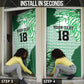 Custom Nigeria Fooball Door Cover Super Eagles National Pride