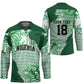 Custom Nigeria Fooball Hockey Jersey Super Eagles National Pride