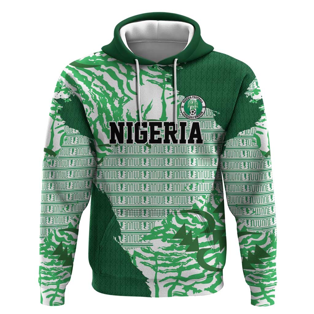 Custom Nigeria Fooball Hoodie Super Eagles National Pride