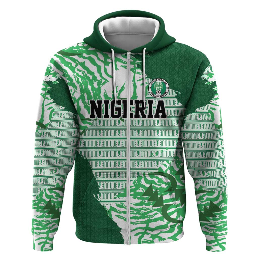 Custom Nigeria Fooball Hoodie Super Eagles National Pride