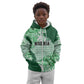 Custom Nigeria Fooball Kid Hoodie Super Eagles National Pride