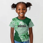 Custom Nigeria Fooball Kid T shirt Super Eagles National Pride