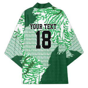 Custom Nigeria Fooball Kimono Super Eagles National Pride