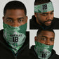 Custom Nigeria Fooball Neck Gaiter Super Eagles National Pride