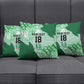 Custom Nigeria Fooball Pillow Cover Super Eagles National Pride