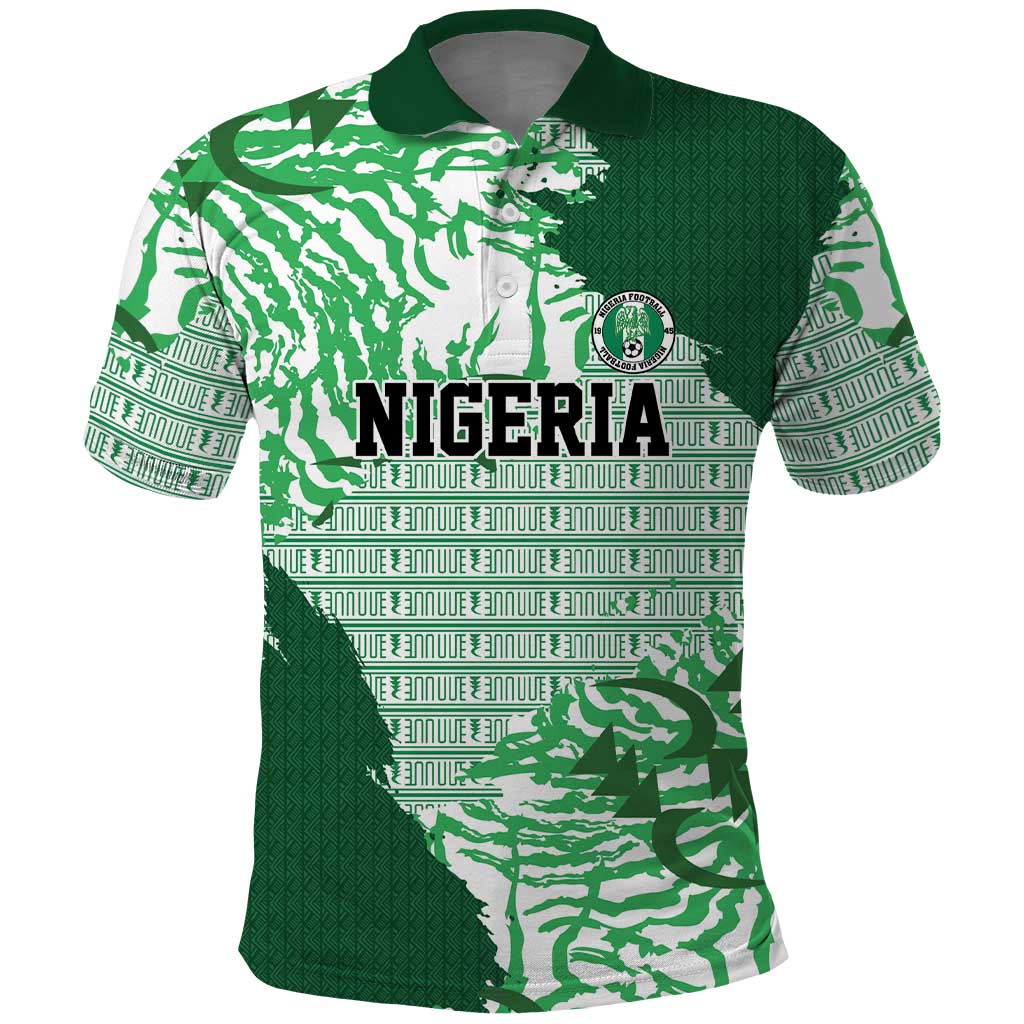 Custom Nigeria Fooball Polo Shirt Super Eagles National Pride