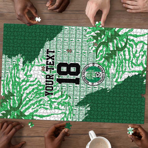 Custom Nigeria Fooball Puzzle Super Eagles National Pride