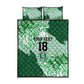 Custom Nigeria Fooball Quilt Bed Set Super Eagles National Pride