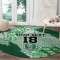 Custom Nigeria Fooball Round Carpet Super Eagles National Pride