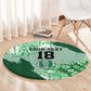 Custom Nigeria Fooball Round Carpet Super Eagles National Pride
