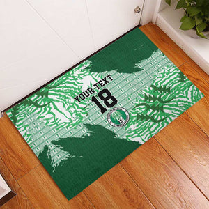 Custom Nigeria Fooball Rubber Doormat Super Eagles National Pride