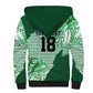Custom Nigeria Fooball Sherpa Hoodie Super Eagles National Pride