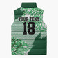 Custom Nigeria Fooball Sleeveless Puffer Jacket Super Eagles National Pride