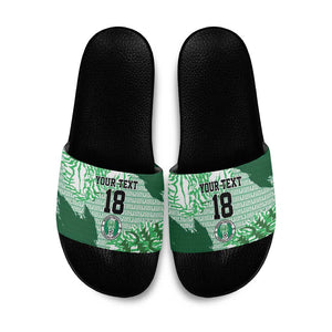 Custom Nigeria Fooball Slide Sandals Super Eagles National Pride