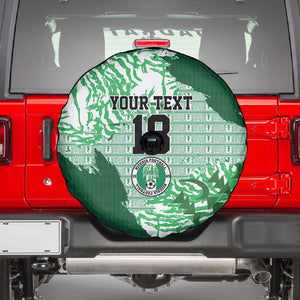 Custom Nigeria Fooball Spare Tire Cover Super Eagles National Pride