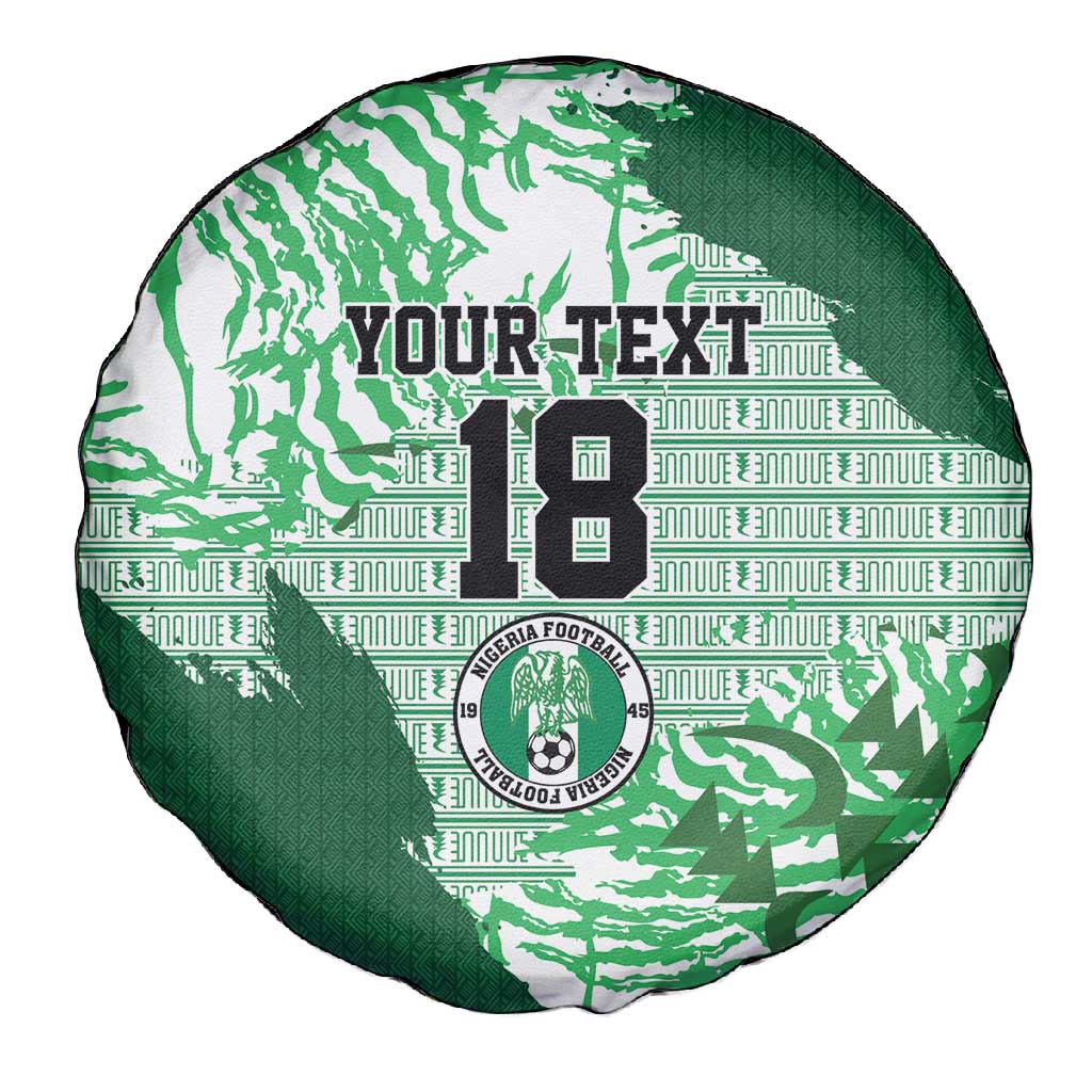 Custom Nigeria Fooball Spare Tire Cover Super Eagles National Pride