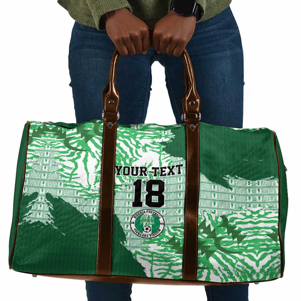 Custom Nigeria Fooball Travel Bag Super Eagles National Pride