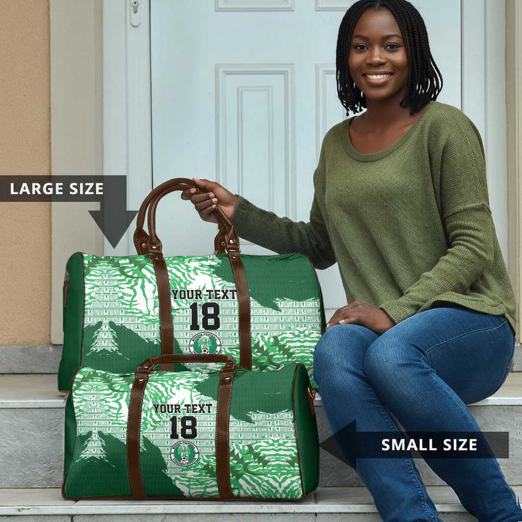 Custom Nigeria Fooball Travel Bag Super Eagles National Pride