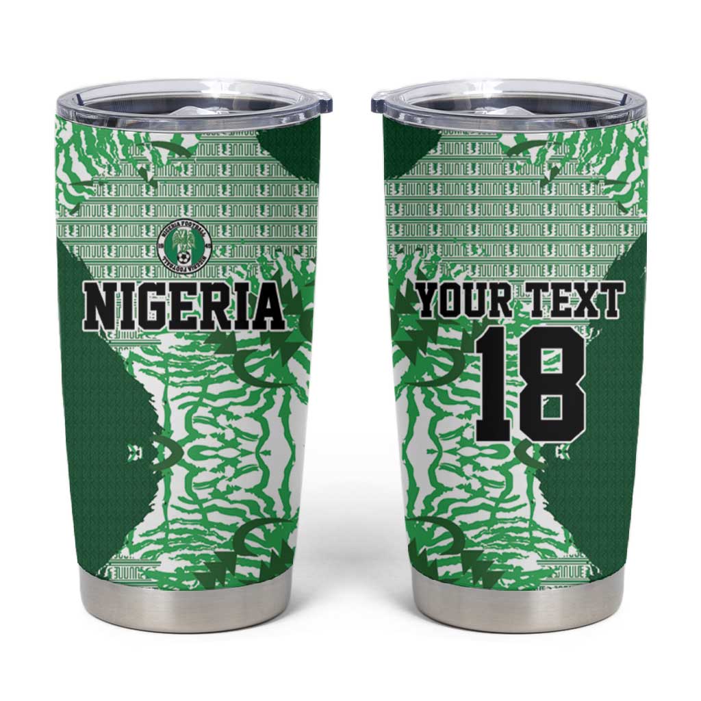 Custom Nigeria Fooball Tumbler Cup Super Eagles National Pride