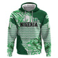 Custom Nigeria Fooball Zip Hoodie Super Eagles National Pride