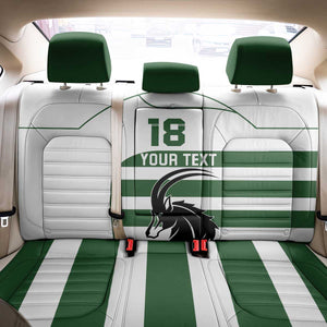 Custom Zimbabwe Sables Rugby Back Car Seat Cover Go Champion - African Pride