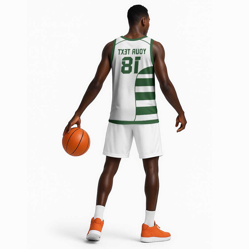 Custom Zimbabwe Sables Rugby Basketball Jersey Go Champion - African Pride