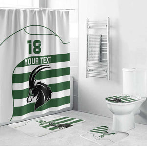 Custom Zimbabwe Sables Rugby Bathroom Set Go Champion