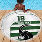 Custom Zimbabwe Sables Rugby Beach Blanket Go Champion - African Pride