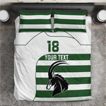 Custom Zimbabwe Sables Rugby Bedding Set Go Champion - African Pride