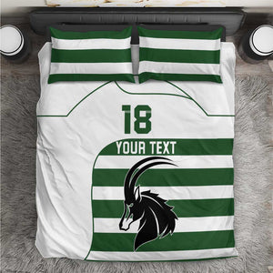 Custom Zimbabwe Sables Rugby Bedding Set Go Champion - African Pride