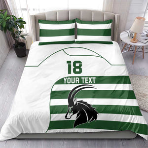 Custom Zimbabwe Sables Rugby Bedding Set Go Champion - African Pride