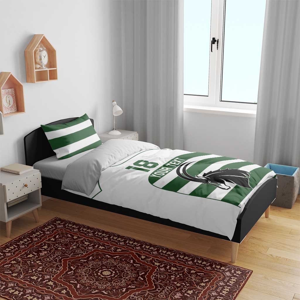 Custom Zimbabwe Sables Rugby Bedding Set Go Champion - African Pride