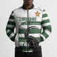 Custom Zimbabwe Sables Rugby Bomber Puffer Jacket Go Champion