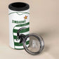 Custom Zimbabwe Sables Rugby 4 in 1 Can Cooler Tumbler Go Champion - African Pride