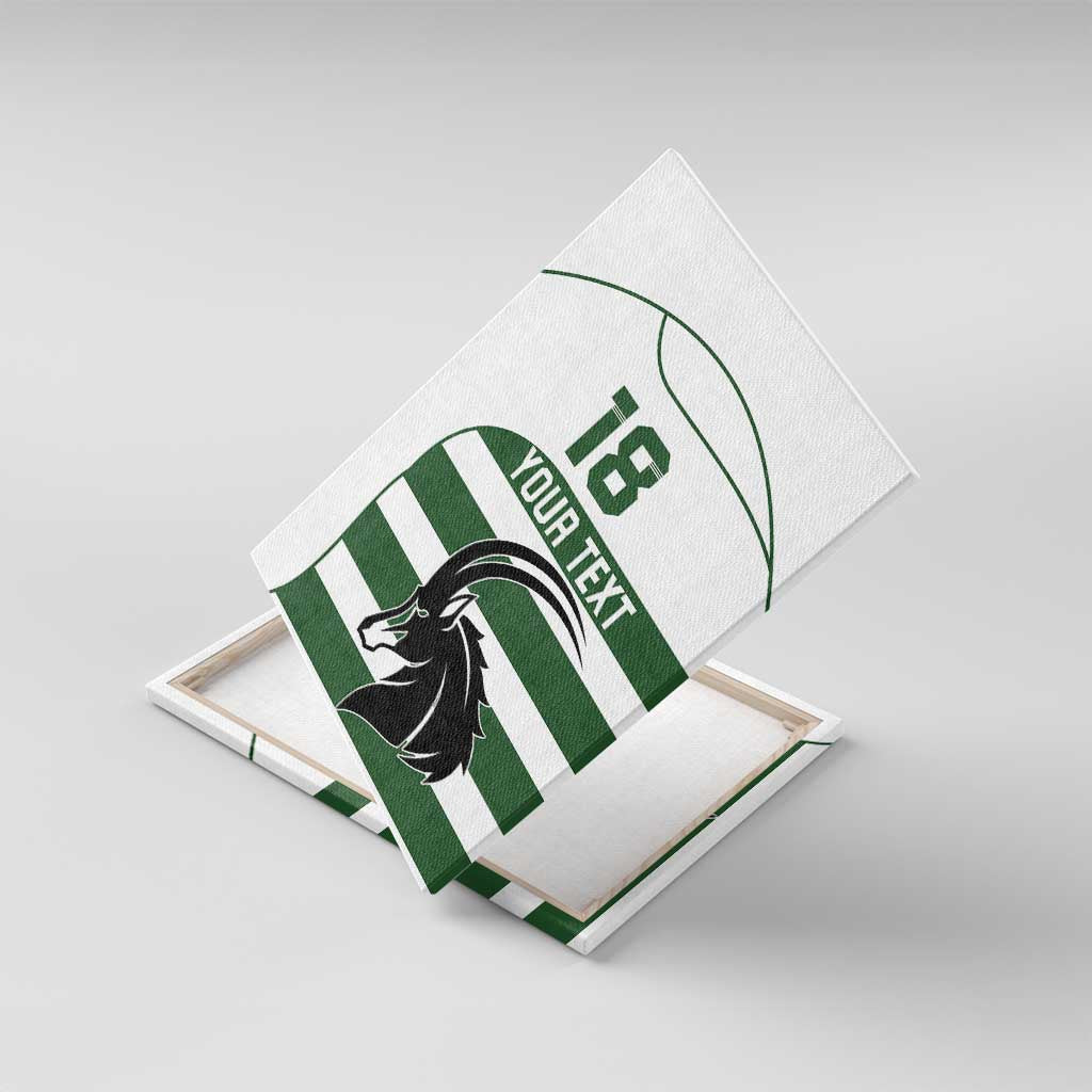 Custom Zimbabwe Sables Rugby Canvas Wall Art Go Champion - African Pride