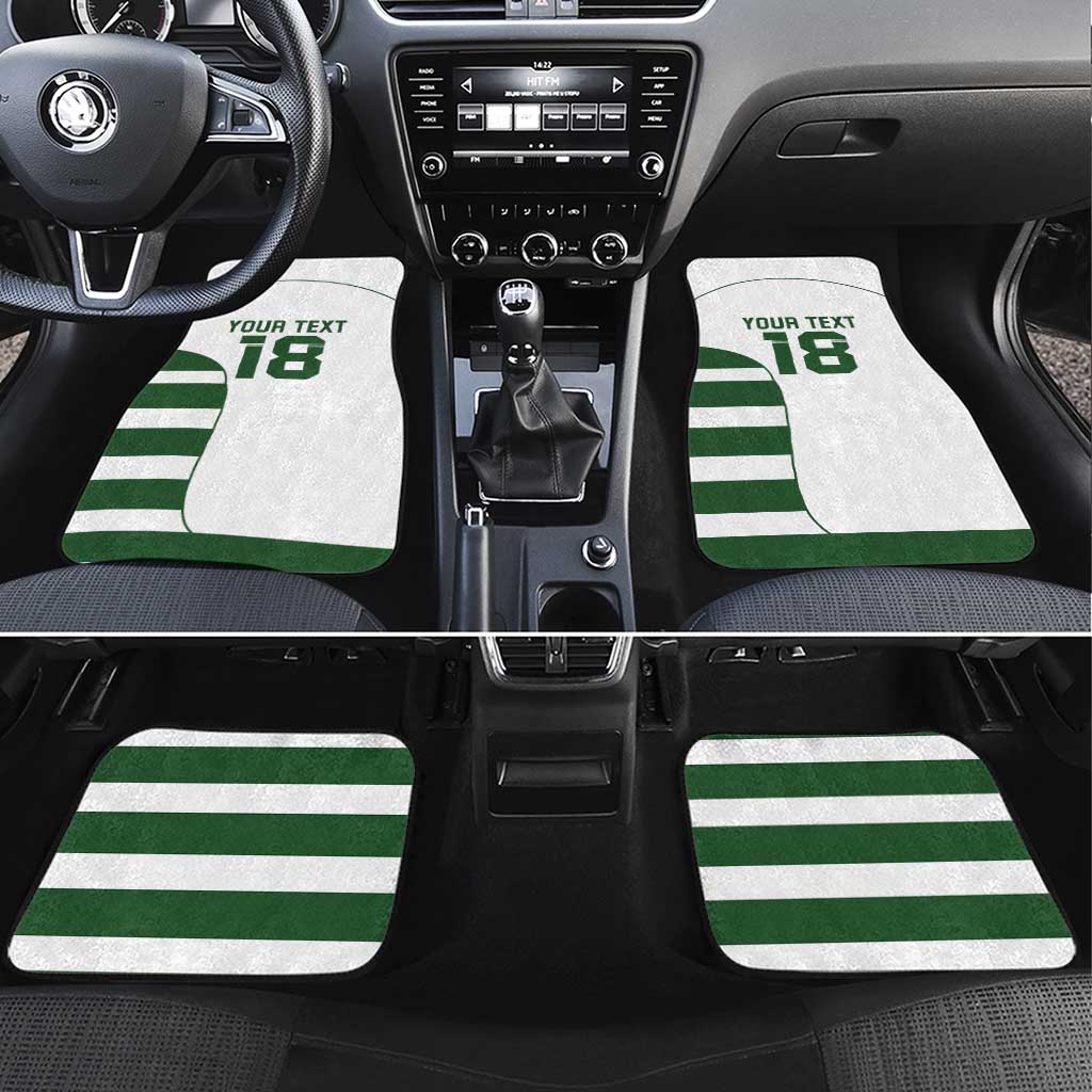 Custom Zimbabwe Sables Rugby Car Mats Go Champion - African Pride
