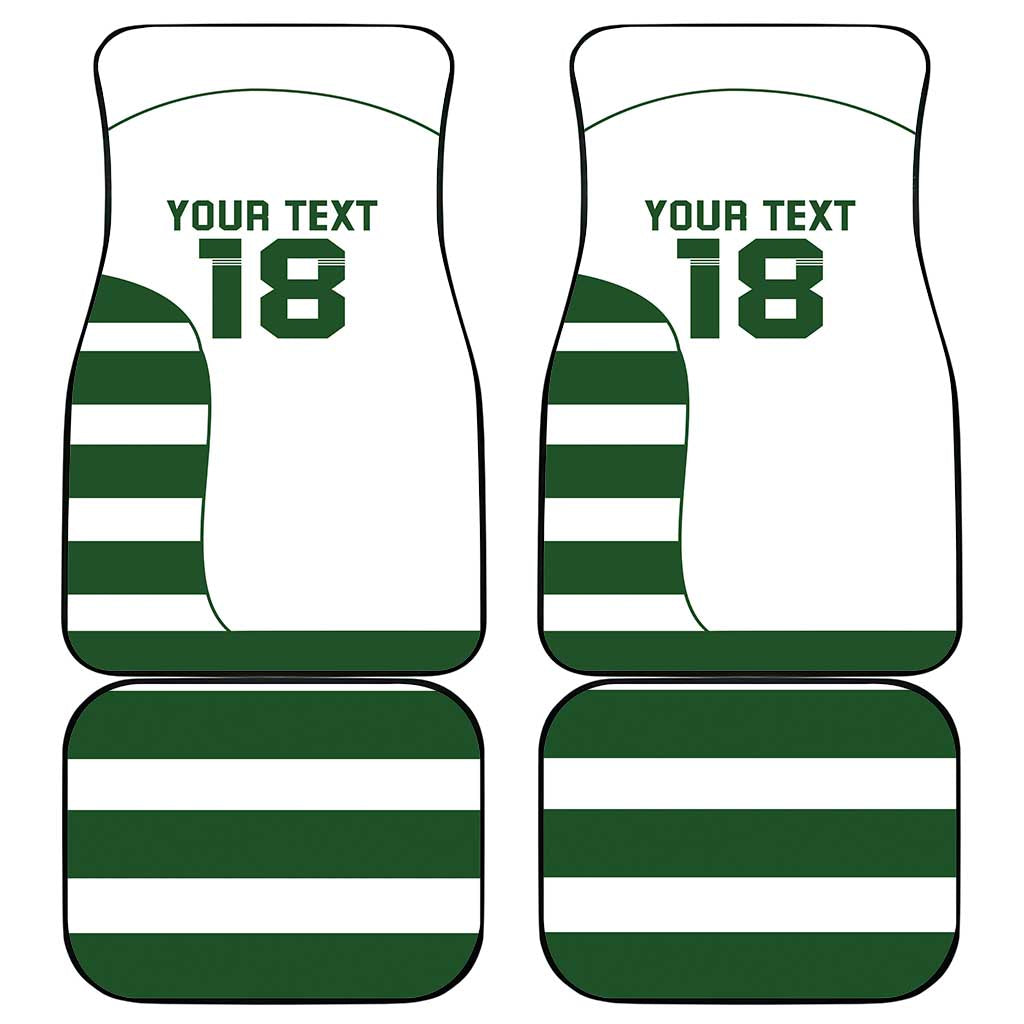 Custom Zimbabwe Sables Rugby Car Mats Go Champion - African Pride