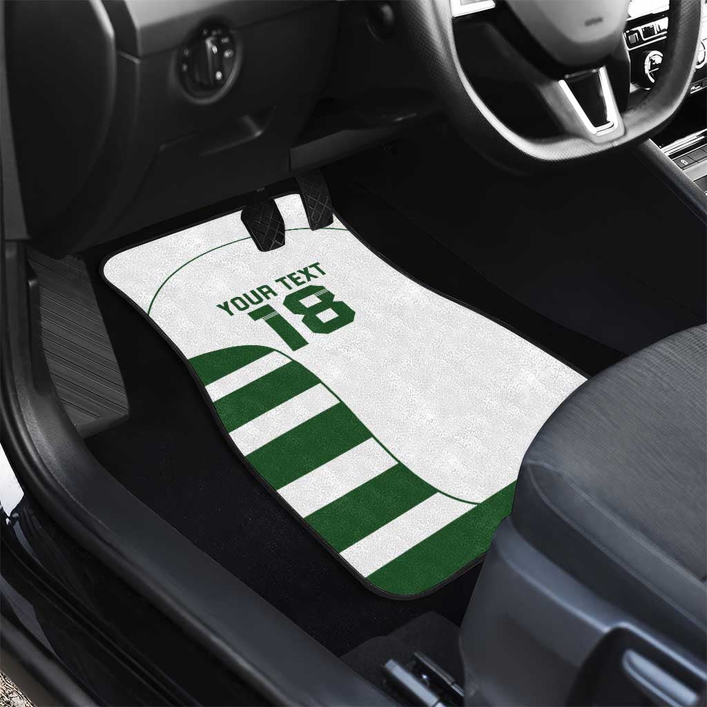 Custom Zimbabwe Sables Rugby Car Mats Go Champion - African Pride