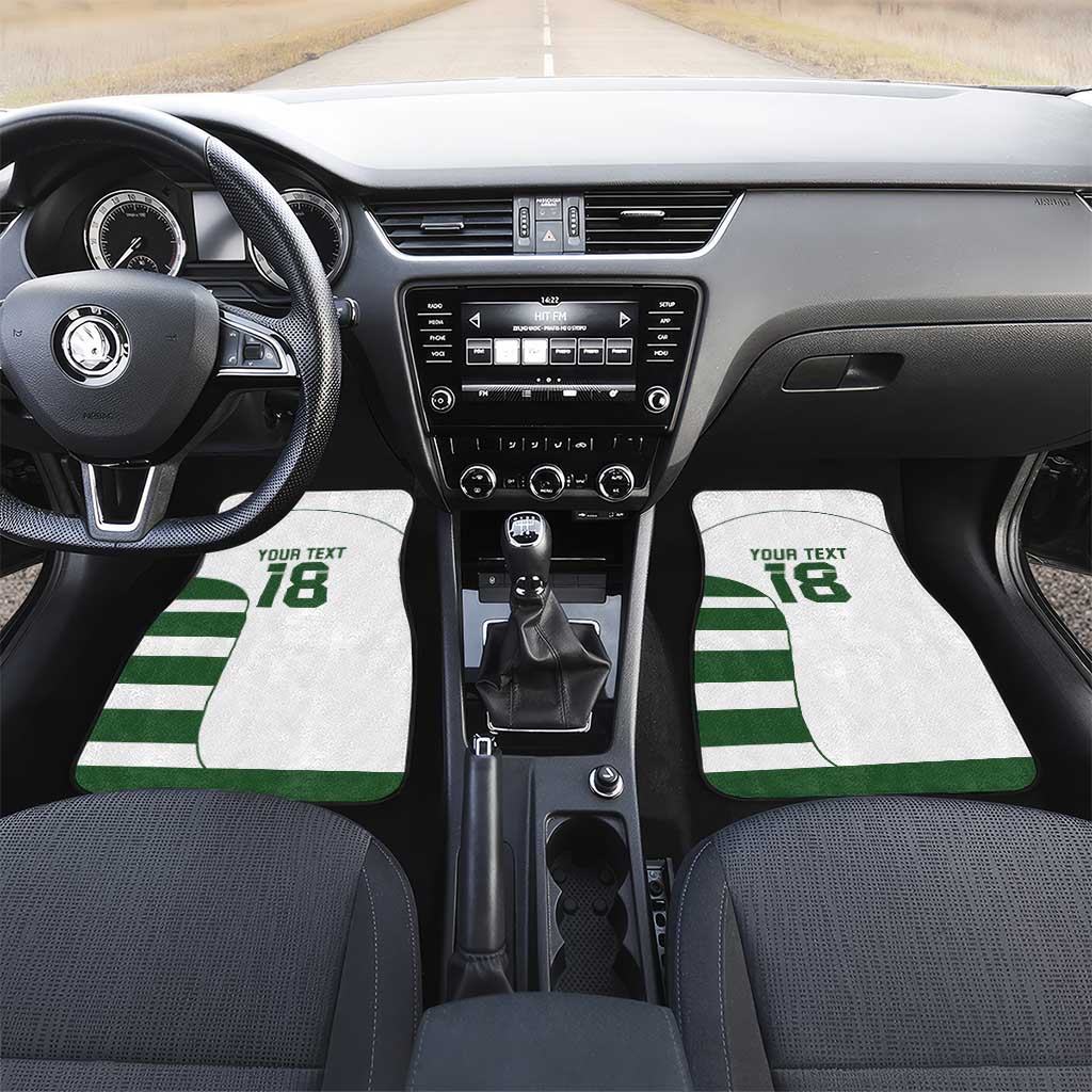 Custom Zimbabwe Sables Rugby Car Mats Go Champion - African Pride