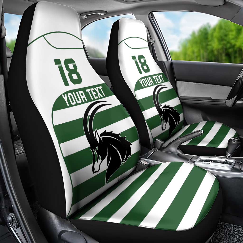 Custom Zimbabwe Sables Rugby Car Seat Cover Go Champion - African Pride
