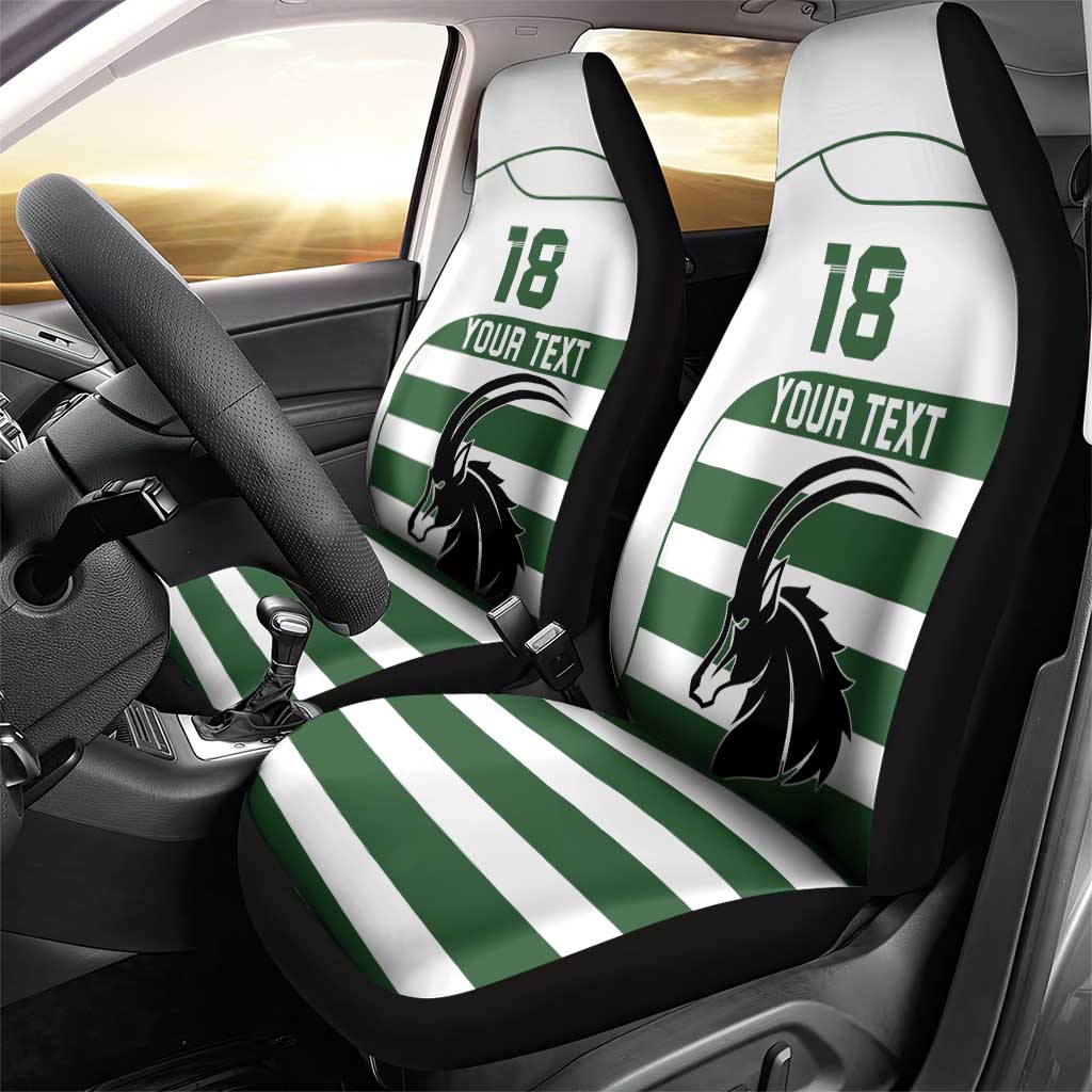 Custom Zimbabwe Sables Rugby Car Seat Cover Go Champion - African Pride
