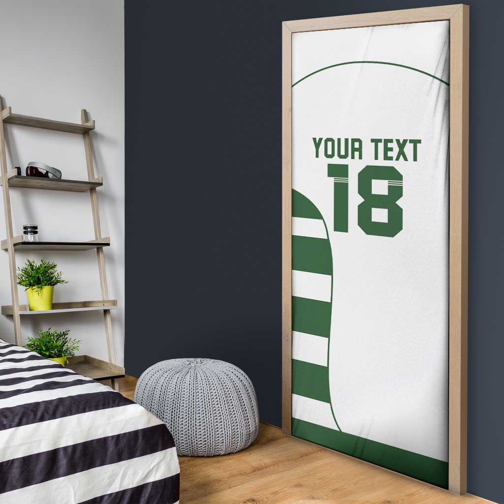 Custom Zimbabwe Sables Rugby Door Cover Go Champion