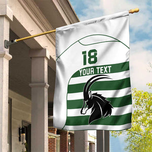 Custom Zimbabwe Sables Rugby Garden Flag Go Champion - African Pride