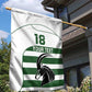 Custom Zimbabwe Sables Rugby Garden Flag Go Champion - African Pride
